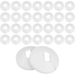 30 pi�ces plomberie rosace de radiateur, coffrage cache trou tuyau, rosaces robinet mitigeur douche, ...