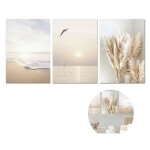 30 x 40 cm, lot de 3 posters muraux, élégants, pour salon, chambre, sans cadre photo, motif de coucher ... 30 x 40 cm, lot de 3 posters muraux, élégants, pour salon, chambre, sans cadre photo, motif de coucher ...