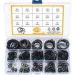 300 pi�ces e - clips kit anneau de retenue externe, assortiment circlips snap, bagues d'arr�t circlips, ...
