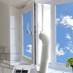 300cm joint de fentre climatisation, accessoire climatiseur portatif fonctionne avec les units de climatisat ...