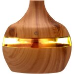 300ml mini diffuseur d'huiles essentielles, humidificateur � bois portable purificateur d'air electrique ...