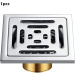 304 acier inoxydable cuivre argent drain paississement salle de bains balcon toilettes machine  laver ...