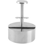 304 acier inoxydable presse � hamburge, ajustable steak hach� presse � burger, antiadh�sive moule steak ...