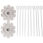 304 acier inoxydable viande rtissoire barbecue brochette barbecue grill outils four lectrique accessoire ...