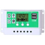30a contrleur de charge rgulateur panneau solaire pour batterie au plomb / lithium 12v / 24v contrleur ...