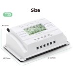30a régulateur de charge solaire 12v / 24v tension d'identification automatique régulateur d'intelligence ... 30a régulateur de charge solaire 12v / 24v tension d'identification automatique régulateur d'intelligence ...