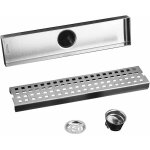 Beijiyi - 30cm caniveau pour douche, caniveau de douche en acier inox siphon sol d'évacuation à carreler ... Beijiyi - 30cm caniveau pour douche, caniveau de douche en acier inox siphon sol d'évacuation à carreler ...