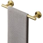 30cm porte serviette mural salle de bain, support serviette robuste en acier inoxydable pour cuisine ...