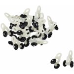 Beijiyi - 30pcs glisseur rail rideaux roulette crochet roue rideaux coulissant poulie pour fenêtre voilage ... Beijiyi - 30pcs glisseur rail rideaux roulette crochet roue rideaux coulissant poulie pour fenêtre voilage ...