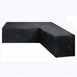 (320x320x80cm) housse de meuble d'angle jardin imperm�able, housse de canape jardin en forme de l , couverture ...