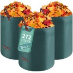 3272l sac jardinage dechets, sac dechets verts resistant ind�chirables, sac vegetaux jardin avec poign�e, ...