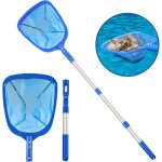35 - 105 cm �puisette de piscine, �puisette � feuilles filet de �cumoire fines avec poign�e d�tachable ...