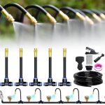 360� curved garden automatic irrigation system, arrosage automatique pour jardin, kit arrosage automatique ...