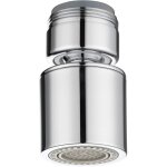 360�pivotant a�rateur de robinet laiton 2 modes r�glable economiseur d'eau pour robinet, 24mm filetage ...