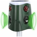 360� r�pulsif pour animaux ip55 �tanche aliment� par le soleil �tanche d�tection de mouvement d�tection ...