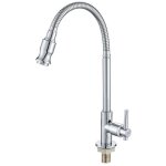 Frixovel - 360 rotatif cuisine bar salle de bains robinet d'évier simple eau froide cou flexible salle ... Frixovel - 360 rotatif cuisine bar salle de bains robinet d'évier simple eau froide cou flexible salle ...