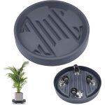 360� support de plantes rond avec roulettes dissimul�es pour pot de fleurs, support roulant plante rond, ...