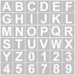 36pcs 3 pouces lettre et numero pochoirs reutilisable lavable alphabet pochoirs respectueux de l'environnement ... 36pcs 3 pouces lettre et numero pochoirs reutilisable lavable alphabet pochoirs respectueux de l'environnement ...