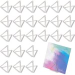 36pcs mini porte - cartes table mignons titulaires cartes table forme triangle porte - numros table ...