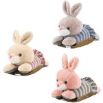 3965302 sac chauffant lectrique coveri amic8 avec peluche lapin couleur: rose
