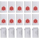 3d efficiency fjm sac filtre aspirateur pour hyclean miele - y'a 10 sacs, 5 tampons filtrants - 209077 ...