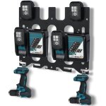 3en1 support mural pour applicable makita batteries 18v 14. 4v, pour makita chargeurs, pour 2x dc18rc ... 3en1 support mural pour applicable makita batteries 18v 14. 4v, pour makita chargeurs, pour 2x dc18rc ...