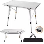 Dayplus - 3ft campingtisch alu table pliante table de jardin pliante jusqu'à 30 kg pour le camping Dayplus - 3ft campingtisch alu table pliante table de jardin pliante jusqu'à 30 kg pour le camping