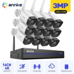 3mp kit cam�ra de surveillance wifi ext�rieure 16ch 8mp nvr 12x 3mp ip cam�ra d�tection de mouvement ...