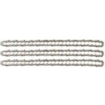 3pcs cha�nes de tron�onneuses 3 / 8'  1, 3 mm 52 maillons longueur de guide - cha�ne 35 cm compatible ...