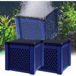 3pcs cubes filtrants charbon actif pour abreuvoirs chevaux, aquariums et �tangs, filtre eau respectueux ...