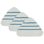 3pcs, housses en microfibre balai vapeur accessoire chiffons universel, triangle lavable 3pcs, housses en microfibre balai vapeur accessoire chiffons universel, triangle lavable