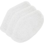3pcs lingette remplacement pour polti vaporetto, brosse vaporforce sv440, paeu0332, vadrouilles de rechange ...