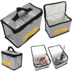 3pcs lipo safe bag sac ignifuge et antid�flagrant, sac de s�curit� pour batterie lipo, sac de batterie ...