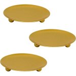 3pcs porte - bougie en fer forg dor, tasse de bougie romantique europenne gomtrique simple crative, ...