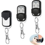 Jamais utilis�] 3pcs t�l�commande universelle portail 433. 92 mhz, t�l�commande garage sans fil � 4 boutons, ...