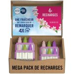 3volution fleur de lys recharge pour désodorisant électrique, pack de 4, système à 3 parfums en alternance, ... 3volution fleur de lys recharge pour désodorisant électrique, pack de 4, système à 3 parfums en alternance, ...