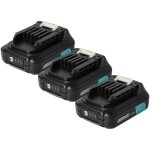 3x batterie remplacement pour makita 197396 - 9, 197402 - 0, 197406 - 2, 197390 - 1, 197394 - 3, 632f39 ... 3x batterie remplacement pour makita 197396 - 9, 197402 - 0, 197406 - 2, 197390 - 1, 197394 - 3, 632f39 ...