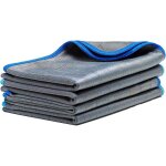 3x chiffon professionnel pour verre, chiffon nettoyage vitre sans trace, lingettes essuie pour cuisine ...