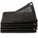 3x3m filet d'ombrage, filet protection solaire 95% uv tissu d'ombrage, toile d'ombrage de serres coupe ...