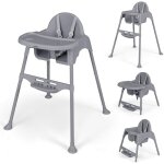 4 en 1 chaise haute bébé evolutive, 6 - 36 mois, charge 15 kg, chaise bebe convertible, plateau et repose ... 4 en 1 chaise haute bébé evolutive, 6 - 36 mois, charge 15 kg, chaise bebe convertible, plateau et repose ...