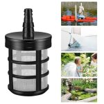 4. 6�4. 6�6. 4cm filtre � s�diments de jardin, filtre de tuyau d'aspiration, cr�pine de pompe � eau, ...