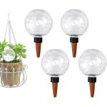 4 boules d'arrosage automatiques 500 ml - boules d'irrigation pour plantes - syst�mes d'arrosage transparents ...