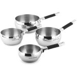 Gam'hotel - 4 casseroles 14 / 16 / 18 / 20cm - inox induction