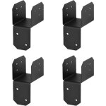 4 �querres pour pergola, fixation de charpente de toit haute r�sistance, usage gaz�bo et porches