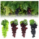 4 grappes de grappes de raisins artificiels fruits artificiels en plastique fruits accessoires faux fruits ...