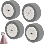 4 pack accroche torchon auto - auto adh�sives, porte torchon crochet adh�sif ronde support de pince, ...