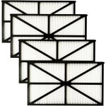 4 pack hayward sharkvac filters rcx70101pak2 replacement pool filter cartridges compatible with hayward ...