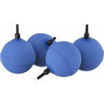4 pack pierre d'air d'aquarium bubbler 5 cm ball - shape bubble release tool oxygen diffuseur pour pompes ...