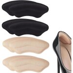 4 paires coussinet talon chaussure, coussinet talon chaussure de sport trop et auto adh�sifs, protege ...