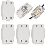 4 pcs bo�tier de raccordement bo�te de jonction � 3 p�les bo�te de d�rivation etanche bo�te de jonction ...